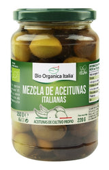 Mezcla de Aceitunas Italianas · Bio Organica Italia · 350 gramos