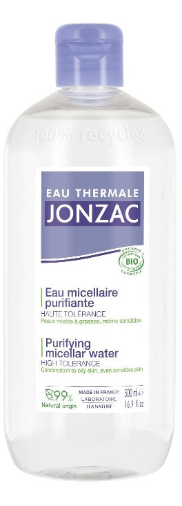 Agua Micelar Purificante Pure · Eau Thermale Jonzac · 500 ml