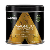 Triple Magnesio · Aldous · 200 cápsulas