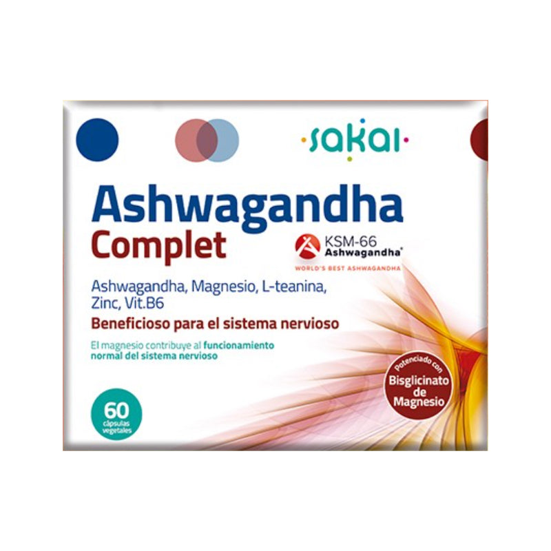 Ashwagandha Complet · Sakai · 60 cápsulas