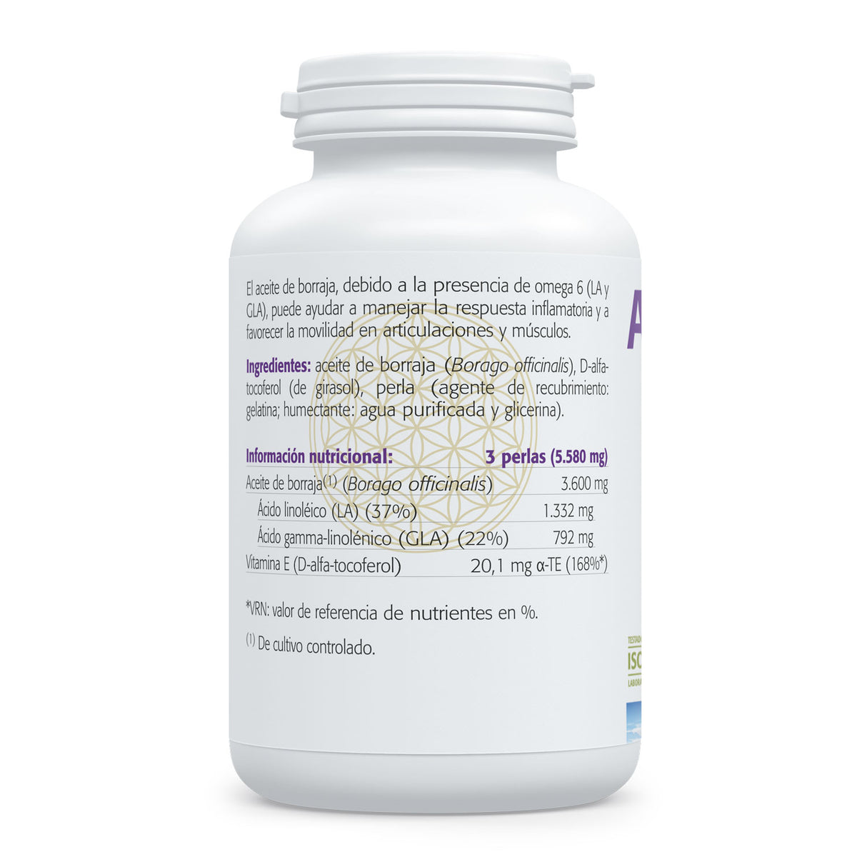 Aceite de Borraja · Sura Vitasan · 90 perlas — modo de uso