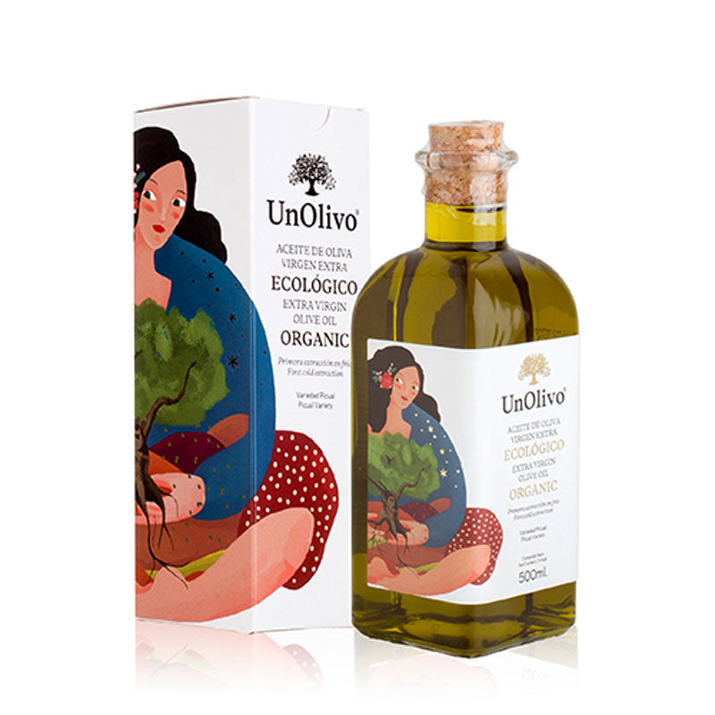 Aceite de Oliva Virgen Extra Ecológico Frasca · UnOlivo · 500 ml