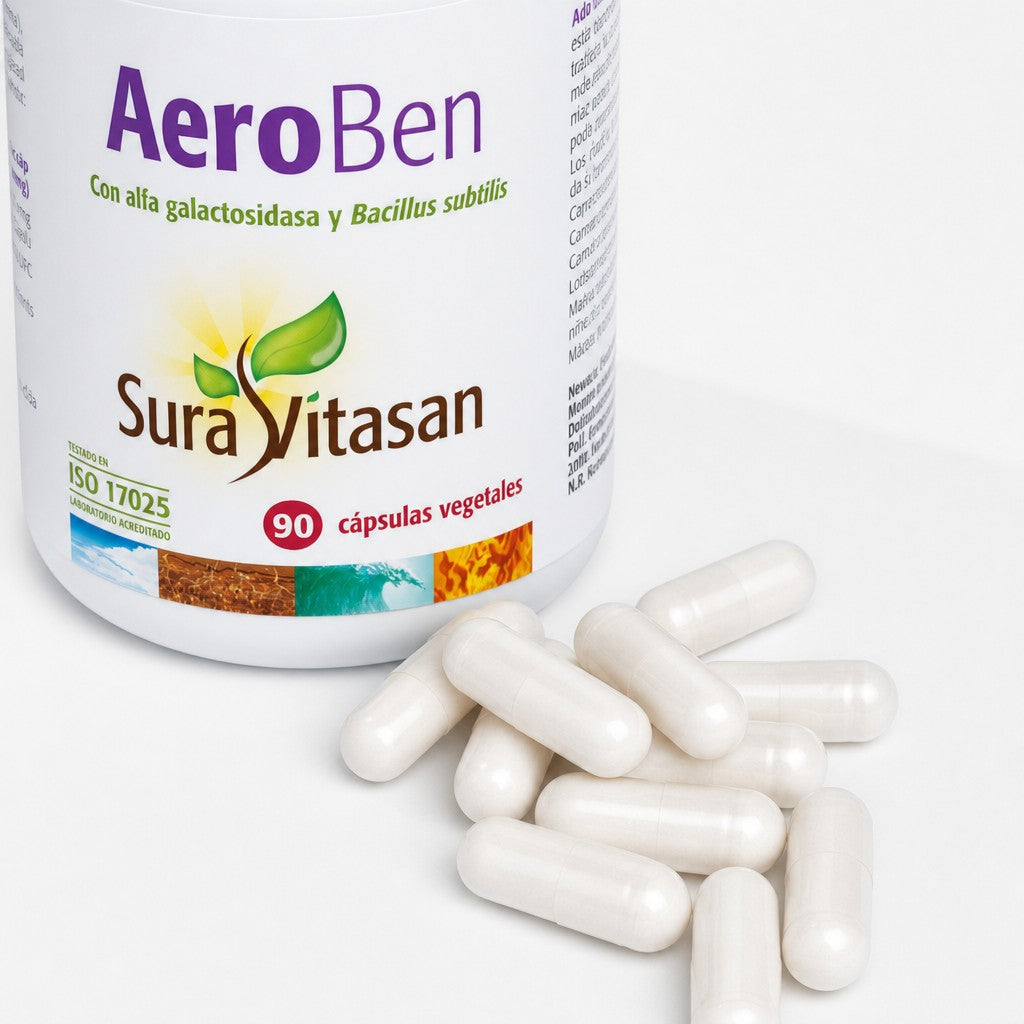 Aero Ben · Sura Vitasan — detalle cápsulas