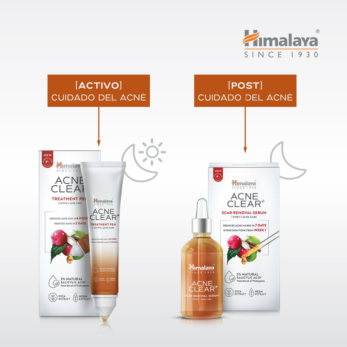 Gel Limpiador Facial Acne Clear+ · Himalaya · 200 ml