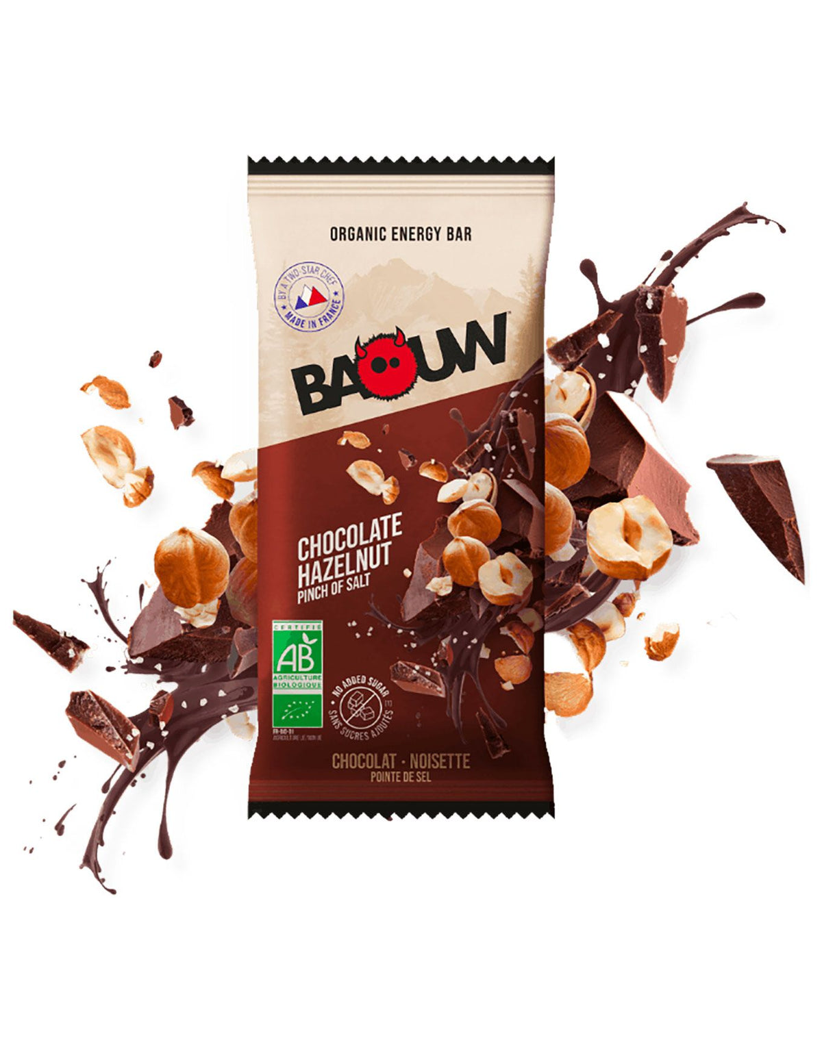 Barrita Energética Chocolate - Avellana Baouw