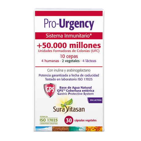 Pro-Urgency · Sura Vitasan · 30 cápsulas