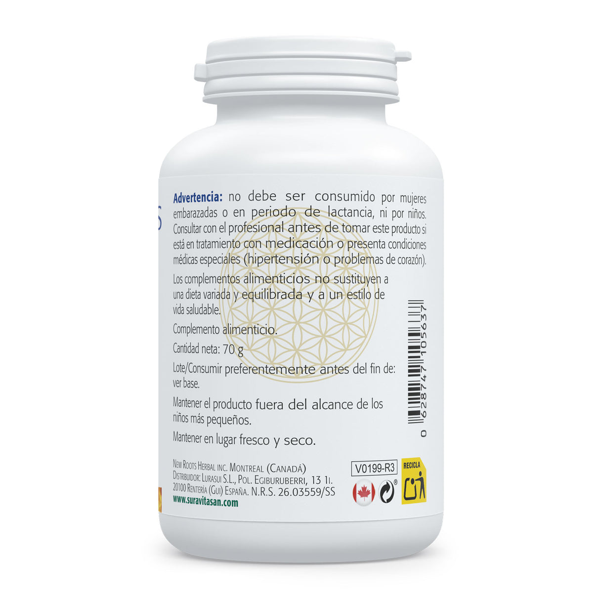 Bioflavonoides Cítricos · Sura Vitasan — composición