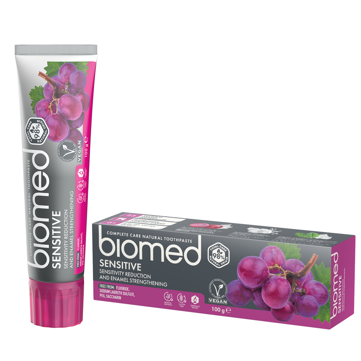 Pasta Dental Sensitive · Biomed · 100 gramos
