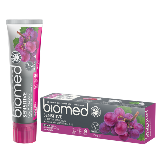Pasta Dental Sensitive · Biomed · 100 gramos