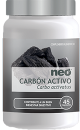 Carbón Activo · Neo · 45 cápsulas 