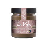 Crema Blanca de Almendra y Chocolate Baja en Azúcar Bio · La Vida Vegan · 200 gramos