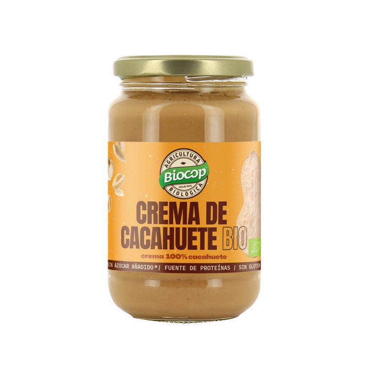 Crema de Cacahuetes Bio · Biocop · 350 gramos