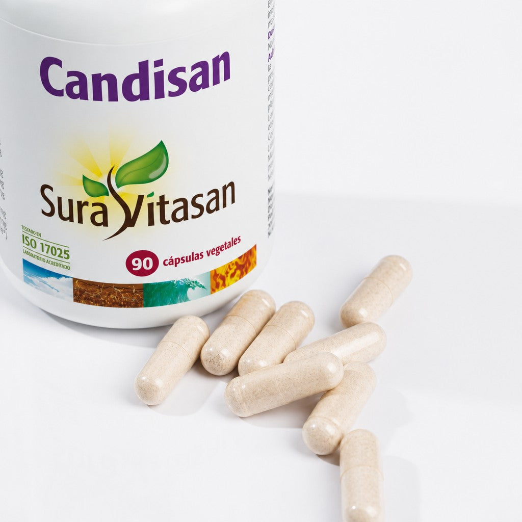 Candisan · Sura Vitasan — detalle cápsulas