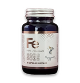 Hierro con Vitamina C · Veggunn · 30 cápsulas