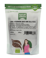 Semillas de Lino Marrón · Naturgreen · 225 gramos