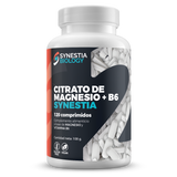 Citrato de Magnesio y B6 · Synestia Biology · 120 comprimidoa