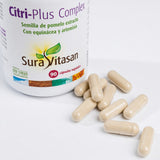 Citri-Plus Complex · Sura Vitasan — detalle cápsulas