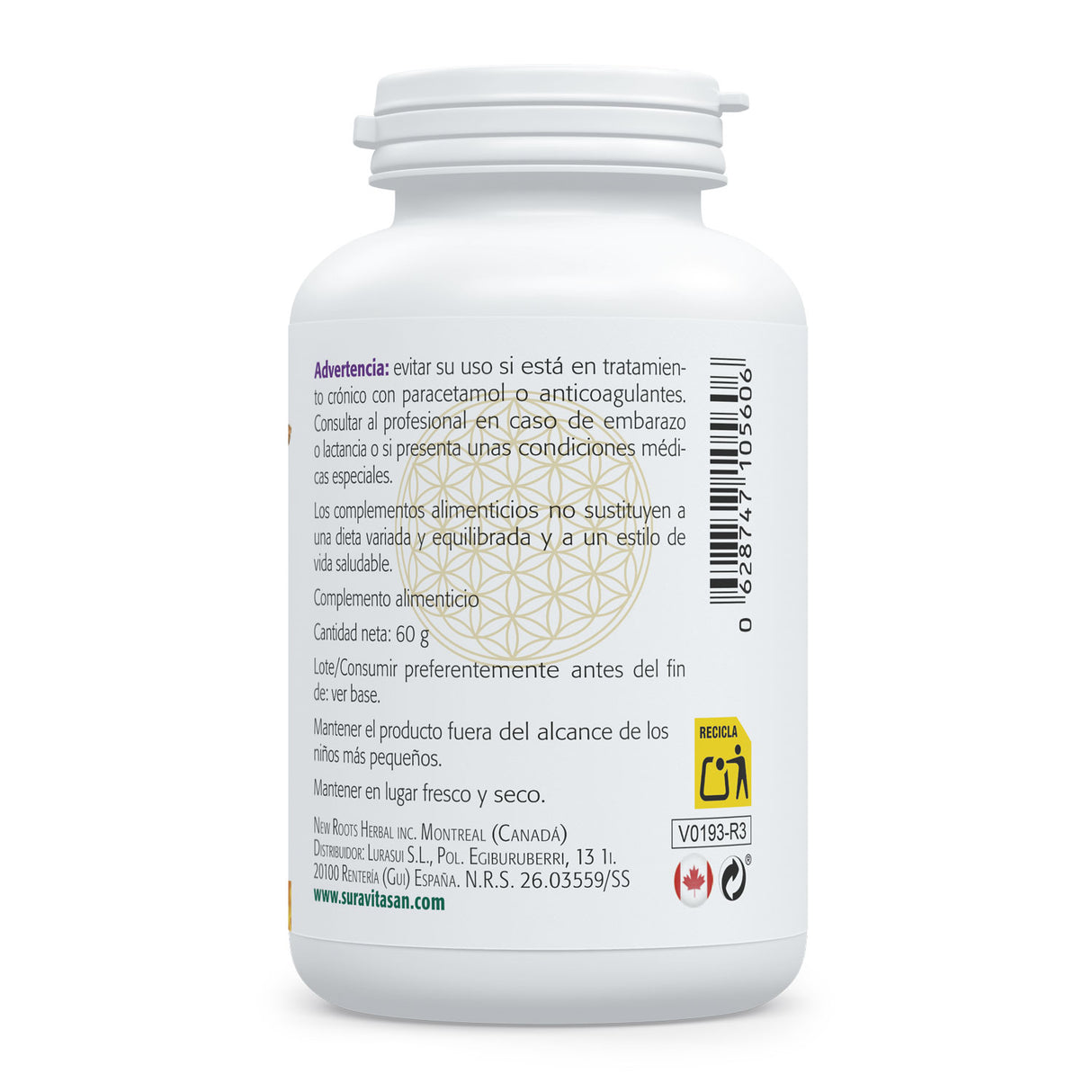 Clavo · Sura Vitasan — composición nutricional