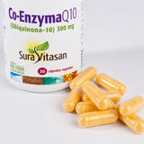 Co-Enzima Q10 300 mg · Sura Vitasan — detalle cápsulas