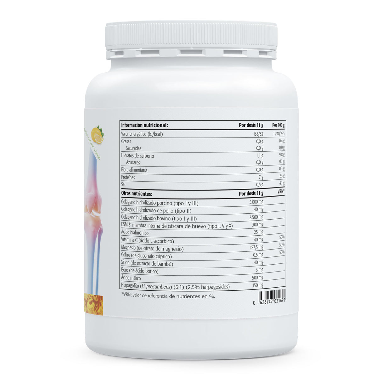 Colágeno Multi Max 5 · Sura Vitasan — 5 tipos de colágeno