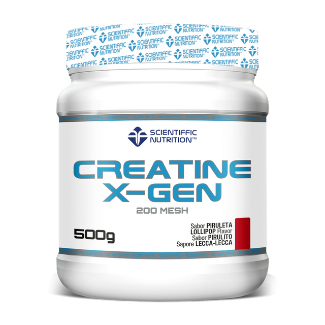 Creatina X-Gen Sabor Piruleta 500 gramos