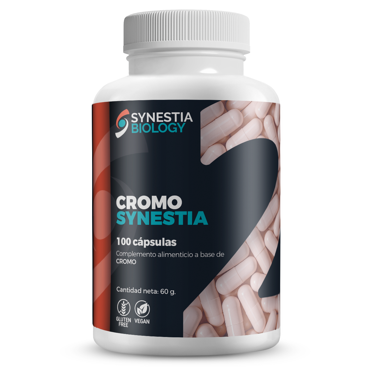 Cromo · Synestia Biology · 100 cápsulas