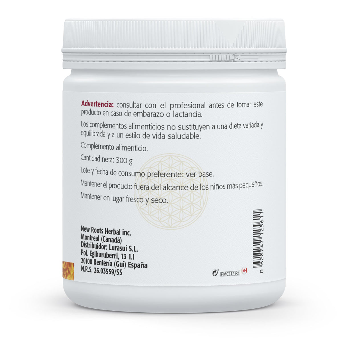 D-Ribosa + Magnesio · Sura Vitasan — información nutricional