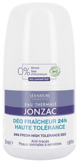 Desodorante Frescor Alta Tolerancia 24H · Eau Thermale Jonzac · 50 ml