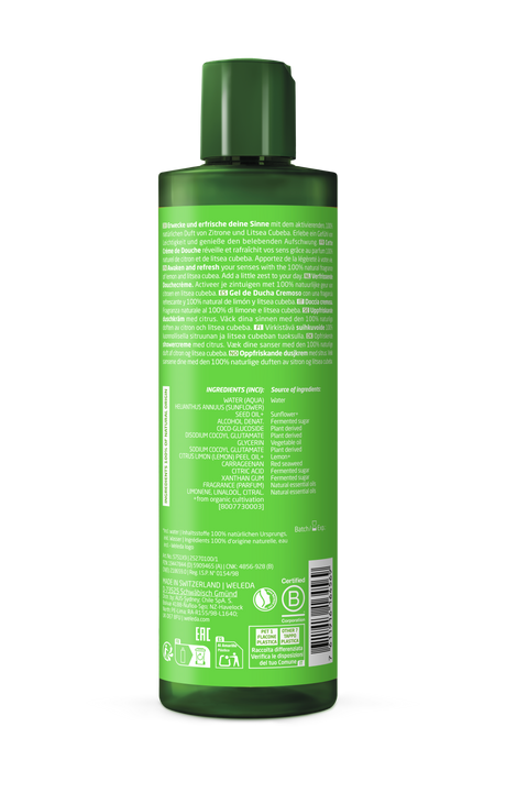 Gel de Ducha Cremoso Citrus · Weleda · 400 ml