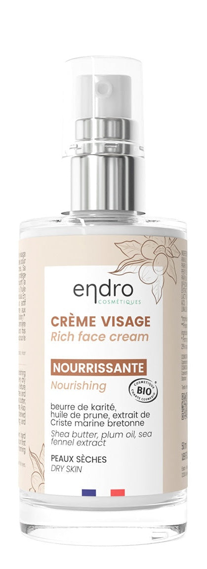 Crema Facial Nutritiva · Endro Cosmétiques · 50 ml