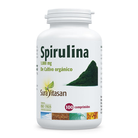 Spirulina · Sura Vitasan · 100 comprimidos