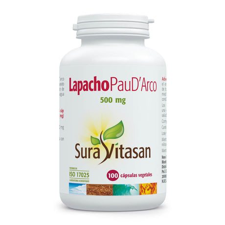 Lapacho - Pau D’Arco · Sura Vitasan · 100 cápsulas