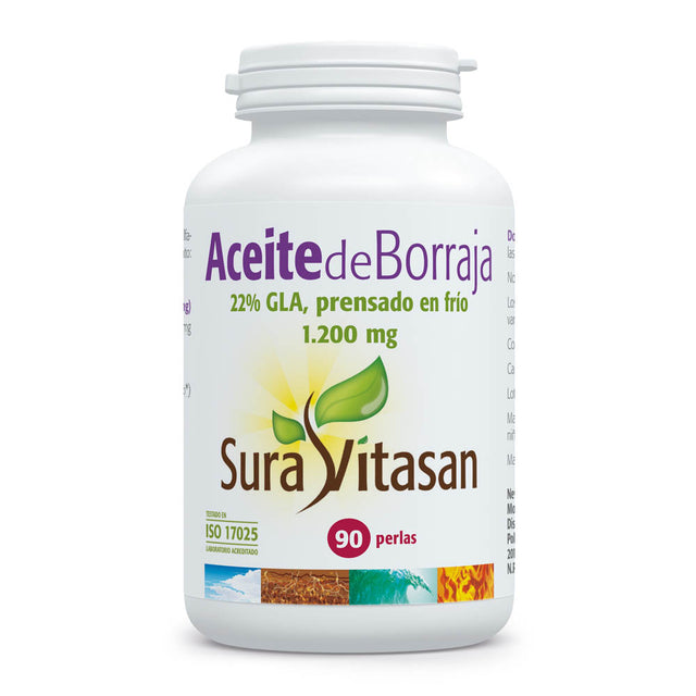 Aceite de Borraja · Sura Vitasan · 90 perlas