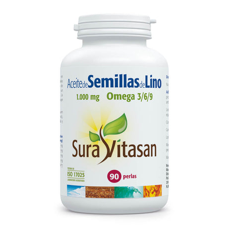 Aceite de Semillas de Lino · Sura Vitasan · 90 perlas