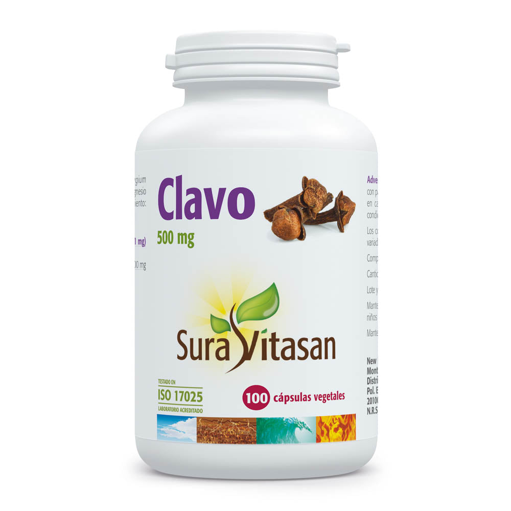 Clavo · Sura Vitasan · 100 cápsulas