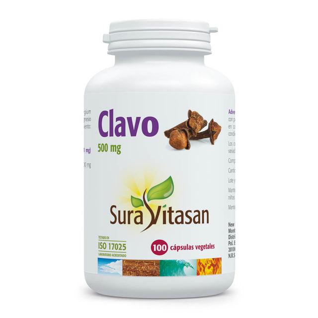 Clavo · Sura Vitasan · 100 cápsulas