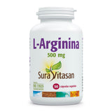 L-Arginina · Sura Vitasan · 50 cápsulas