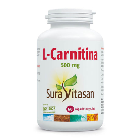 L-Carnitina · Sura Vitasan · 60 cápsulas