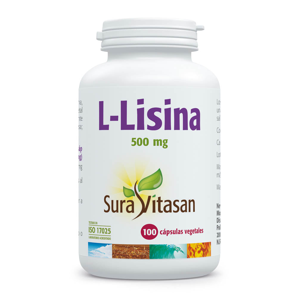 L-Lisina · Sura Vitasan · 100 cápsulas