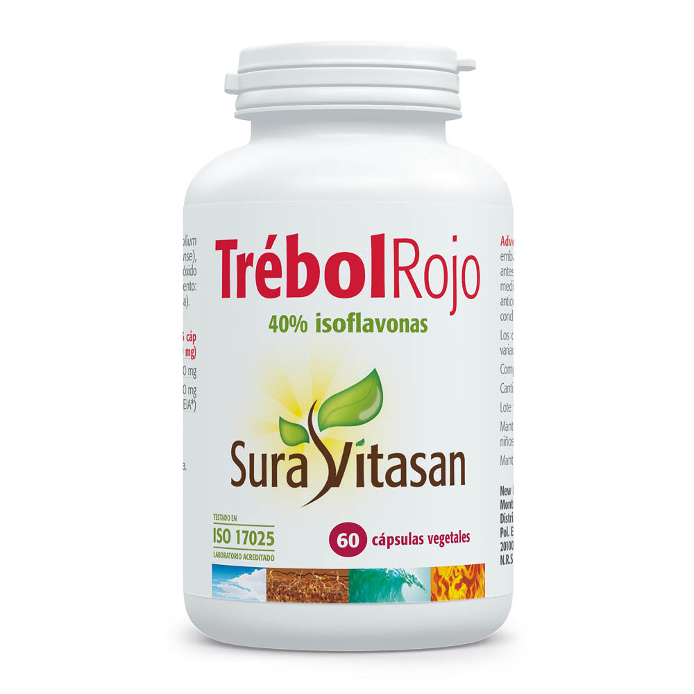 Trébol Rojo 40% · Sura Vitasan · 60 cápsulas
