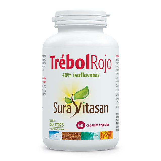 Trébol Rojo 40% · Sura Vitasan · 60 cápsulas