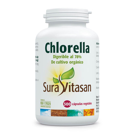 Chlorella · Sura Vitasan · 300 cápsulas