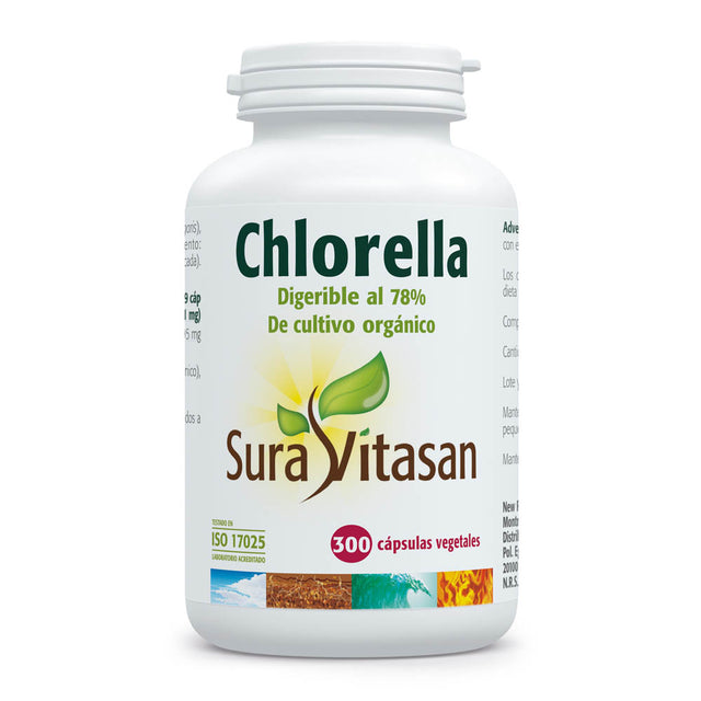 Chlorella · Sura Vitasan · 300 cápsulas