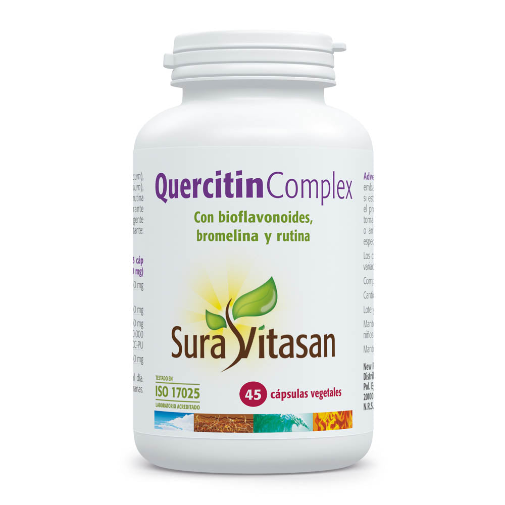 Quercitina Complex · Sura Vitasan · 45 cápsulas