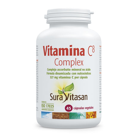 Vital C8 Complex · Sura Vitasan · 45 cápsulas