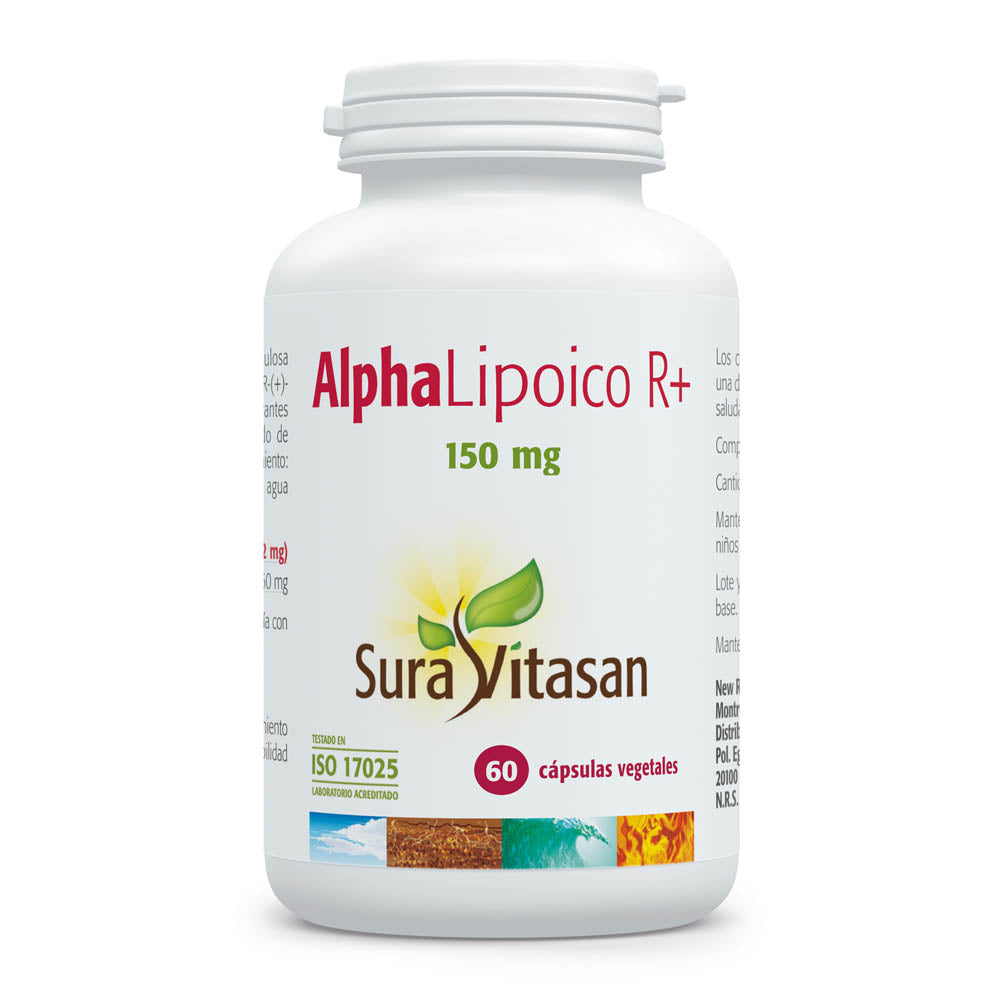 Alpha Lipoico R+ · Sura Vitasan · 60 cápsulas