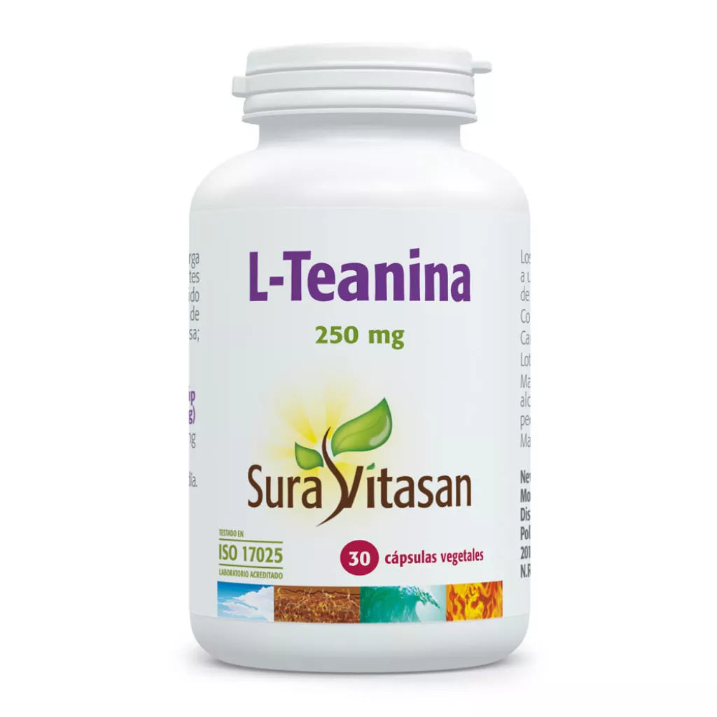 L-Teanina 250 mg · Sura Vitasan · 30 cápsulas