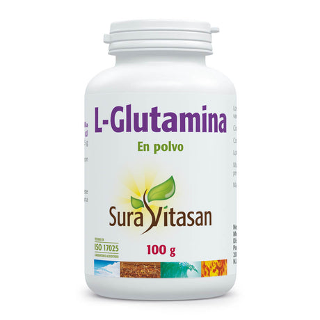 L-Glutamina en Polvo · Sura Vitasan · 100 gramos