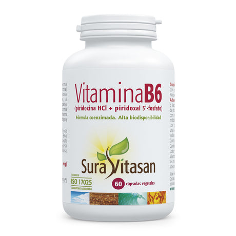 Vitamina B6 · Sura Vitasan · 60 cápsulas