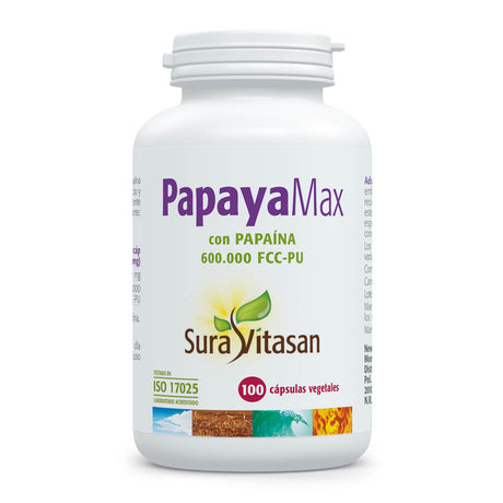 Papaya Max · Sura Vitasan · 100 cápsulas